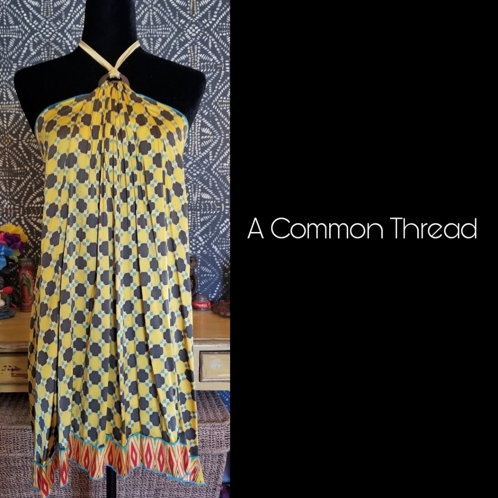 A Commom Thread Silk Dress